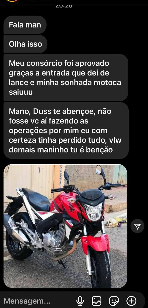 Depoimento de assinante do Elite Trader Club